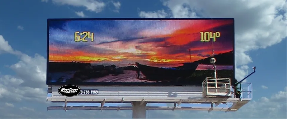 Representative WestCoast gallery image of a digital billboard