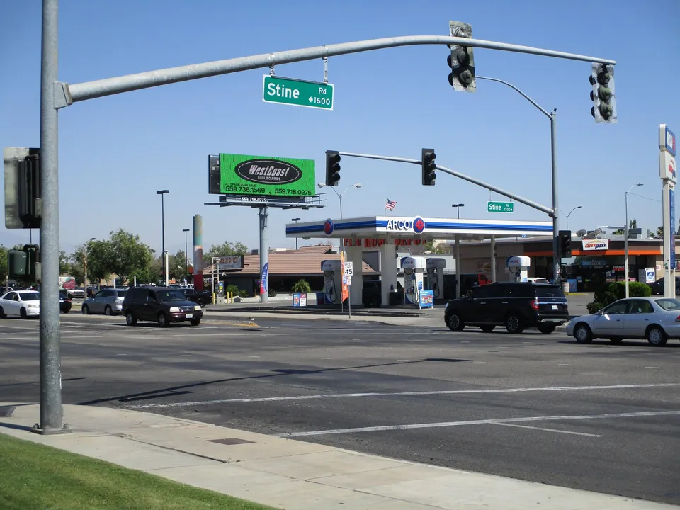 WestCoast billboard on Ming Avenue / Stine Road in Bakersfield
